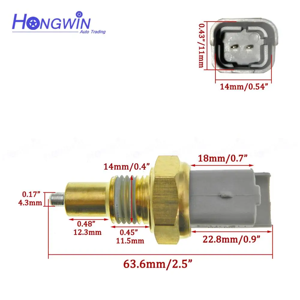 32006-00QAA Reverse Light Switch 2Pin Fits Renault Clio Fluence Kangoo Nissan Tiida Micra X-Trail Dacia 1.6 1.4 1.8 1.9 2.0 2.5