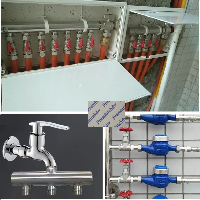 1Piece 304 Stainless Steel Pipe Irrigation Manifold 2-10 Ports