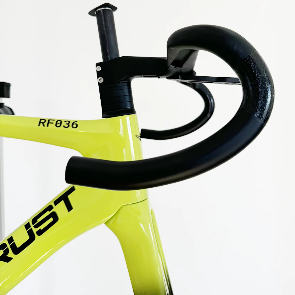 Thrust Newest Carbon Road bike frameset Full Carbon Fiber Bicycle Framework Max Tire 32mm Full Internal Cable 142*12 Disc Brake