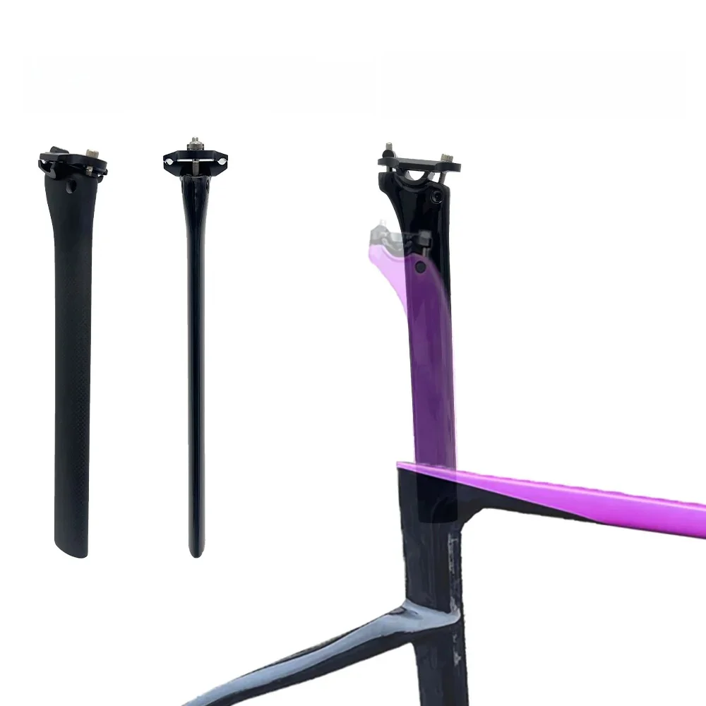 AliExpress NONE F/F12/F10/8 Seatposts Saddle Post For F Frame T800 3K Carbon 340mm 0/25° Degree Offset Seat Tube Carbon  Bicycl Saddle Parts