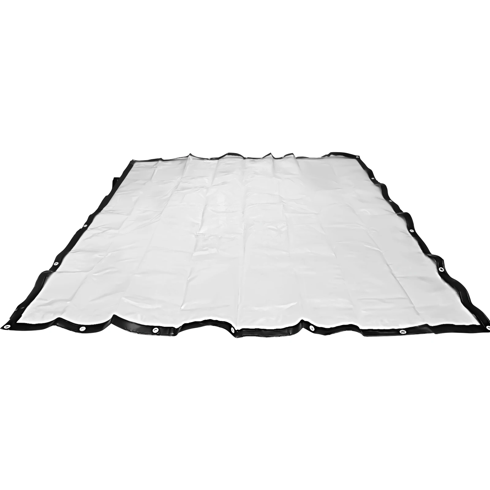 

Waterproof Tarp, PVC Tarpaulin with Grommets and Cable Tie, Duty Heavy Tear Resistant Cover for Camping, Plants Greenhouse