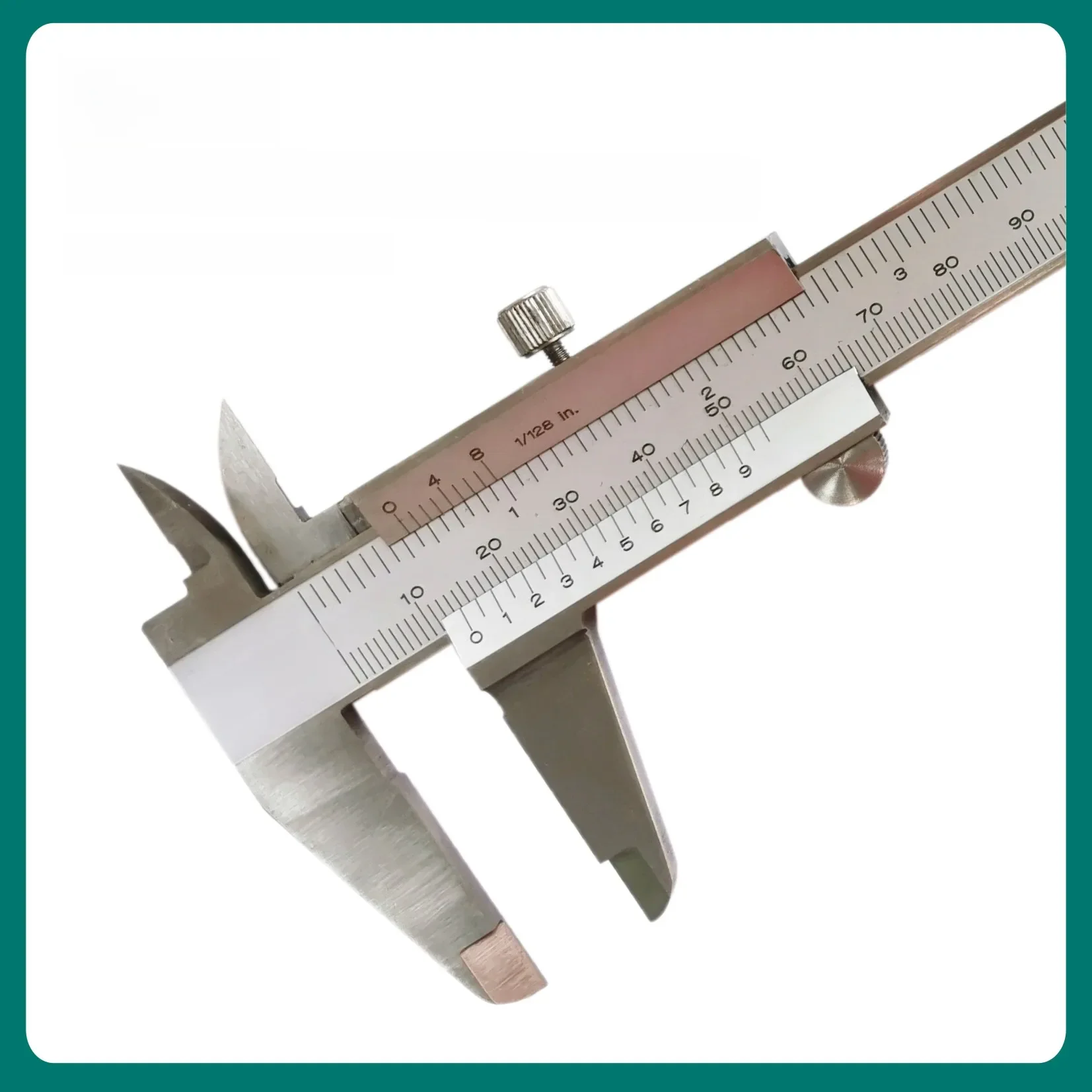 Zacisk INSTAR noniusz typ ze stali nierdzewnej 150mm/6 "x 0.05mm 1/128" DIN Standard 200mm/8 "jakość przemysłowa 300mm/12" — zdjęcie 2