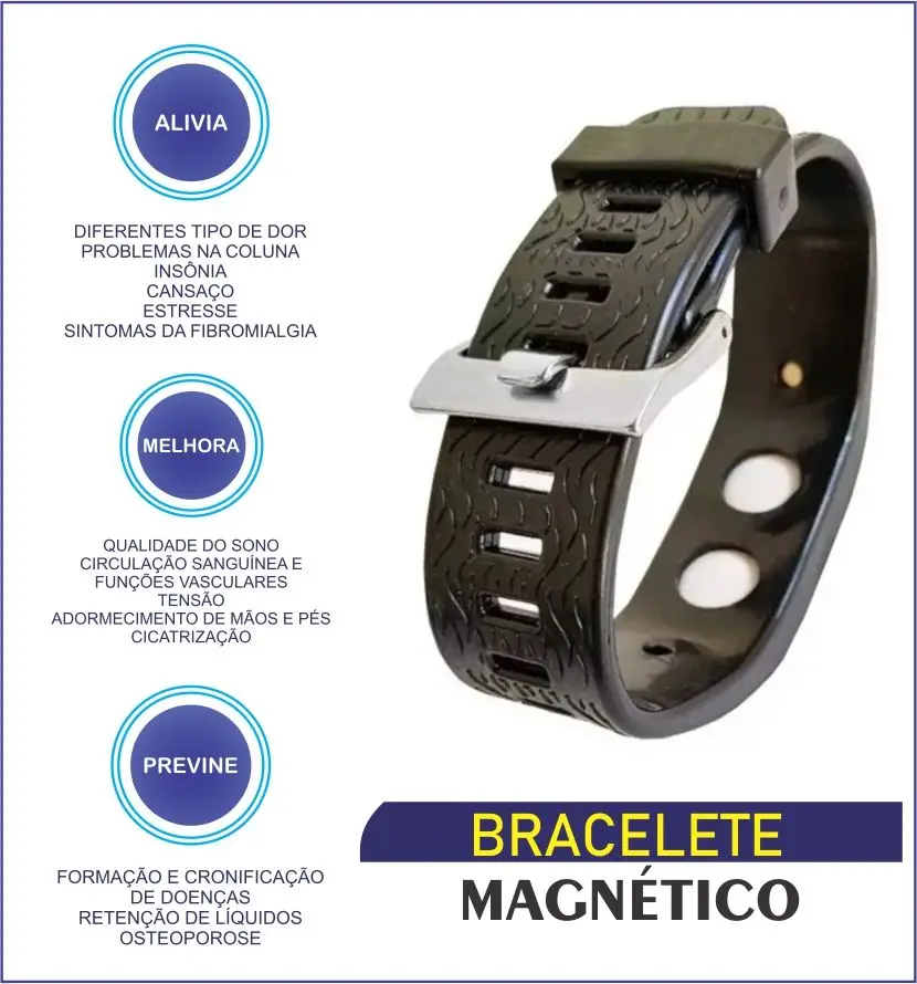 Pulseira Magnetica GOLD QUANTICO