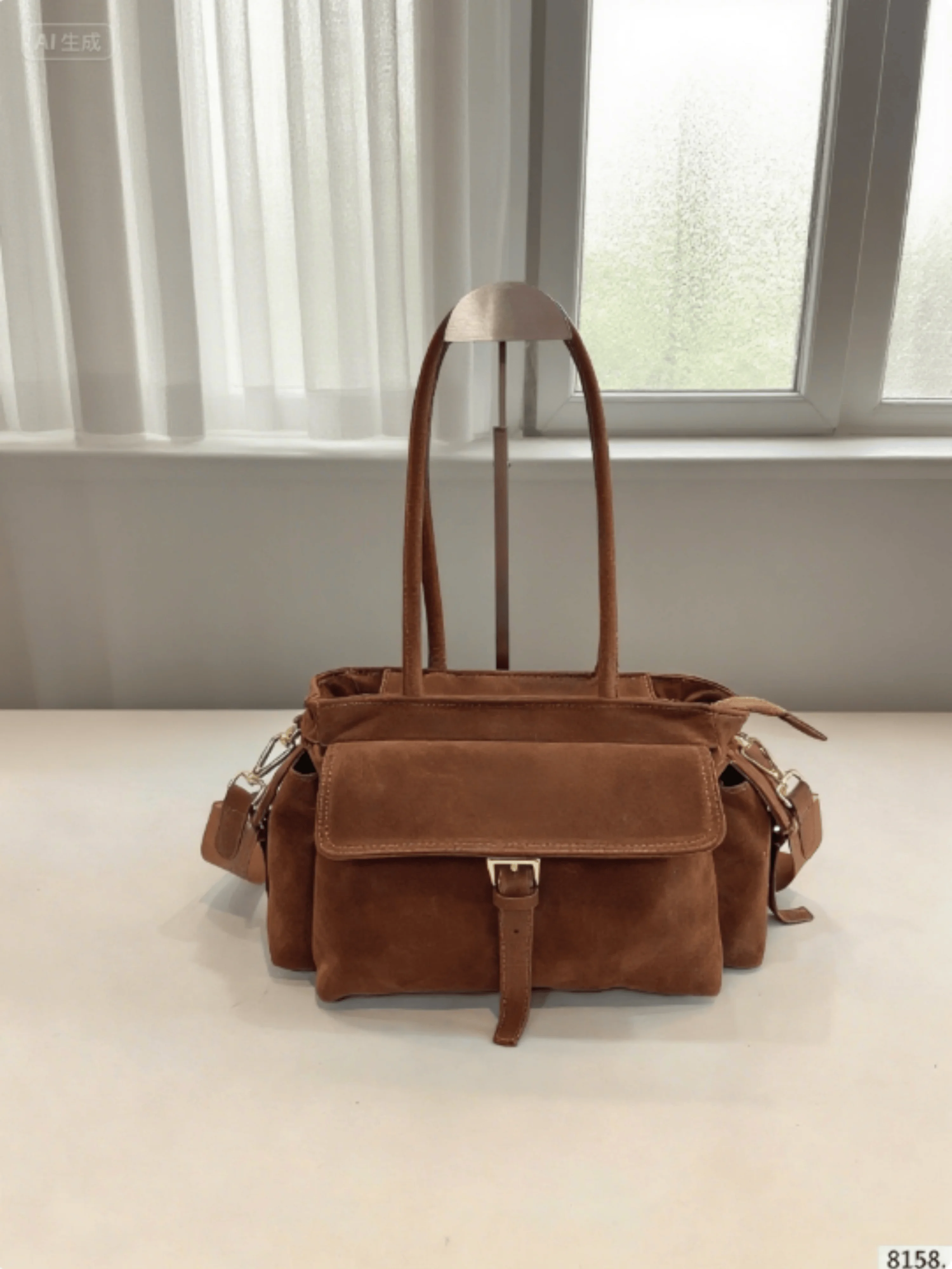 

2025 Women Underarm Bag Retro Simple Fashion Large Capacity Durable Daily Versatile Bag 22*10*16cm