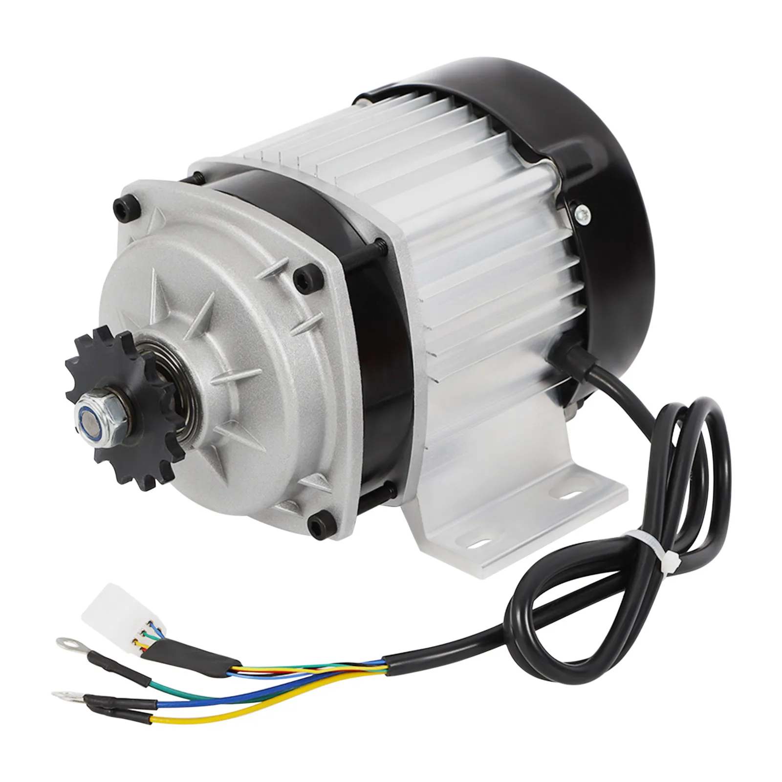 Kit de Motor eléctrico sin escobillas de 48V CC para Scooter, e-bike Go Kart ATV con controlador de tres velocidades ajustable para triciclos, bicicletas eléctricas