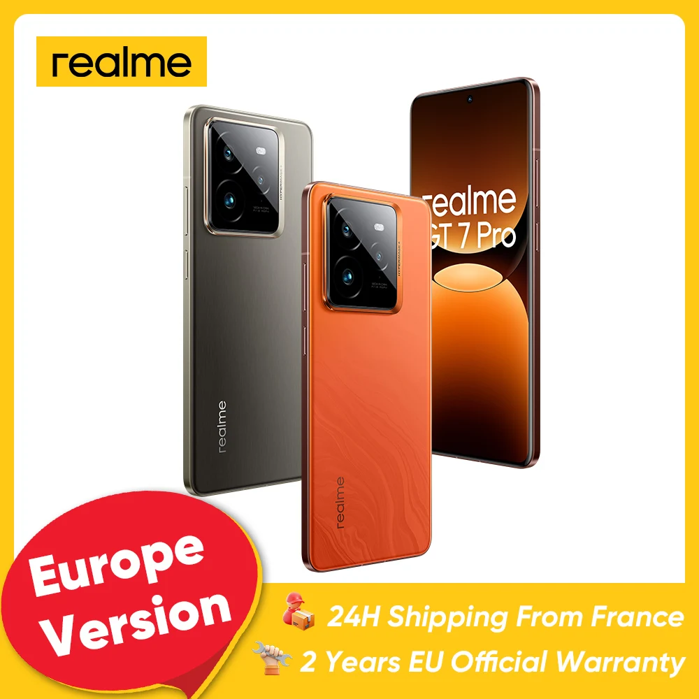 Realme GT 7 Pro 5G 12+256GB — Snapdragon 8 Elite senza rinunciare alla batteria
