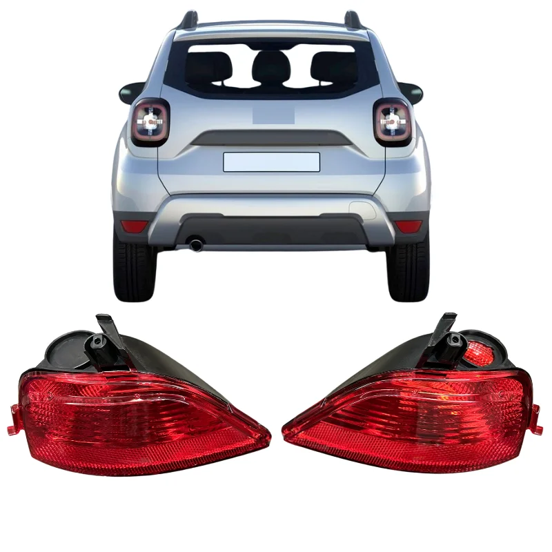 

Rear Fog Light Reflector Left or Right for Dacia Duster 2018 Onwards Car Rear Lamp Replacement Auto Parts 265650001R-265600001R