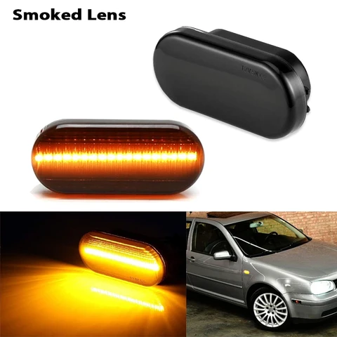 Светодиодный передний боковой габаритный фонарь iJDM Amber для Volkswagen MK4 Golf Jetta Bora B5/B5.5 Passat или Beetle и GTI R32, указатель поворота