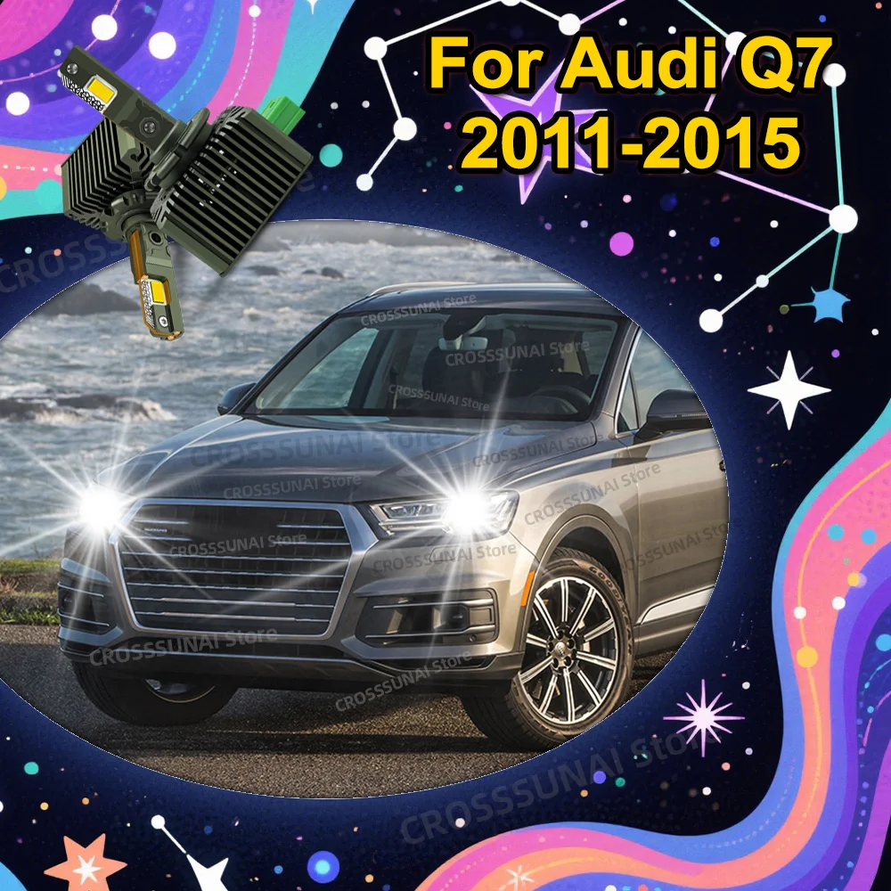 

Светодиодные фары Canbus Auto Lamp 50000LM для Audi Q7 2011 2012 2013 2014 2015
