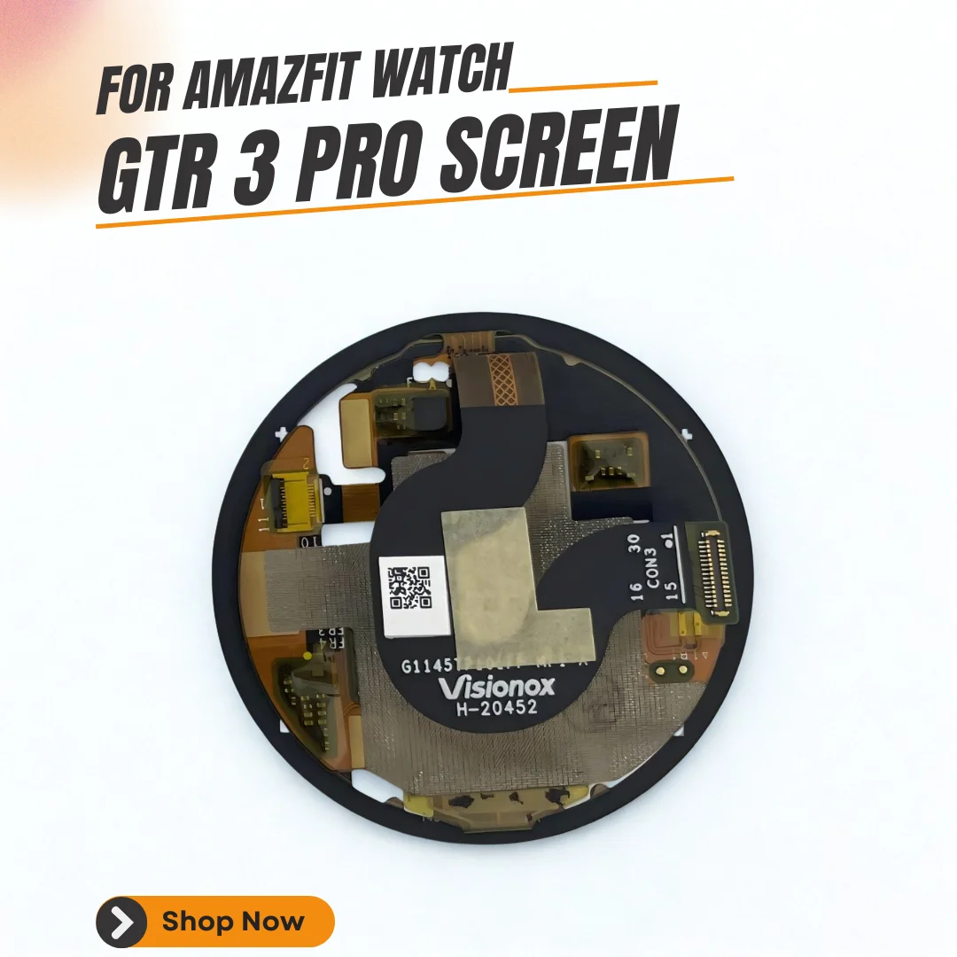 For Amazfit GTR 3 Pro LCD Display Touch Screen Digitizer Assembly For Huami Amazfit GTR 3 Pro 3Pro