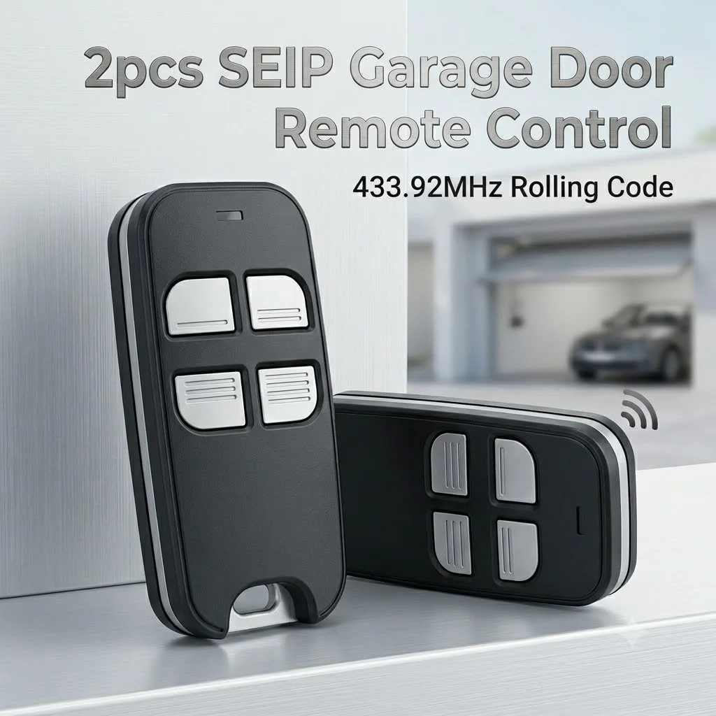 1/2pcs SEIP Garage Remote Control For Automatic Gates and Barriers SKR433-3 433.92MHz B43A023004-3 SKRJ433 SKR433 SKR433-1
