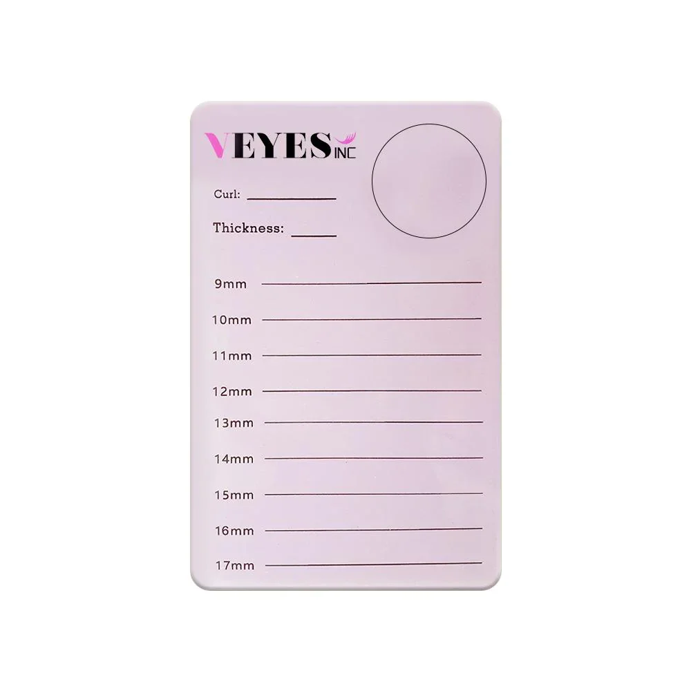 

Veyes Inc Lash Tile Eyelash Extension Supplies Veyelash Eyelashes Palette Stand with Tick Mark Pallet Lashes Accessories Tools