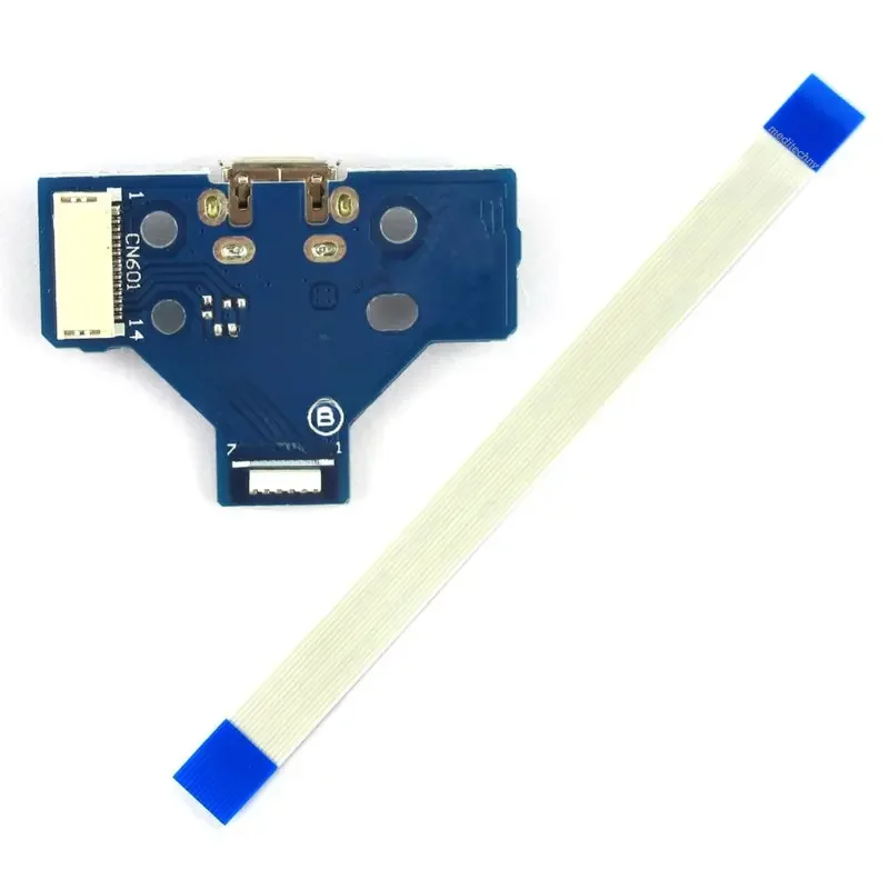Carregar placa de circuito para Dualshock 4, PS4 Playstation4, JDS-001, controlador Flex, Micro USB