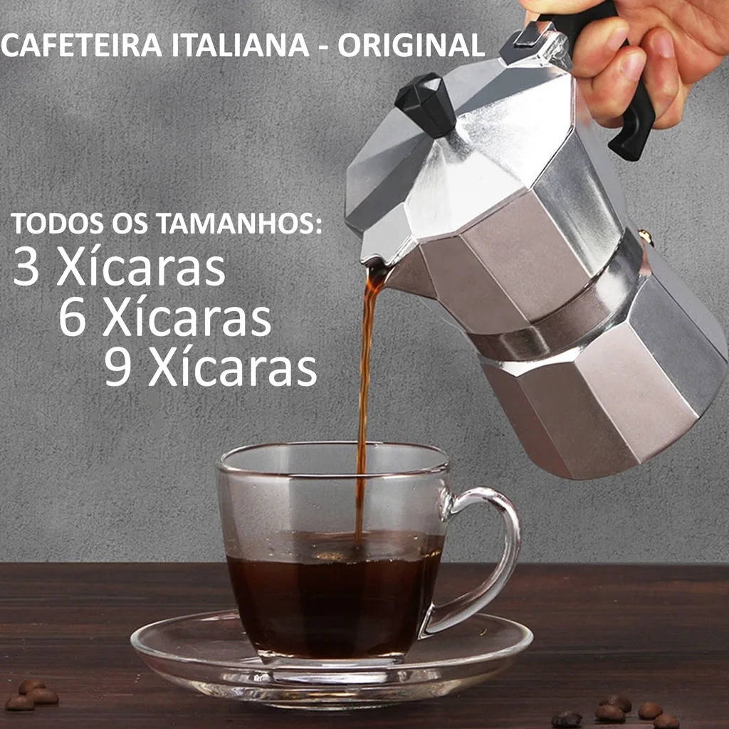 Italian Aluminum Coffee maker with Capacity 12 Casitá Cups