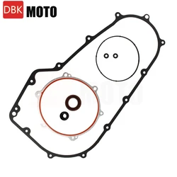 Clutch Primary Cover Gasket Kit For Harley Dyna FXD FLSTF FXST Softail Fatboy 2006-2017 Dyna Softail Fat Boy 2006-2017