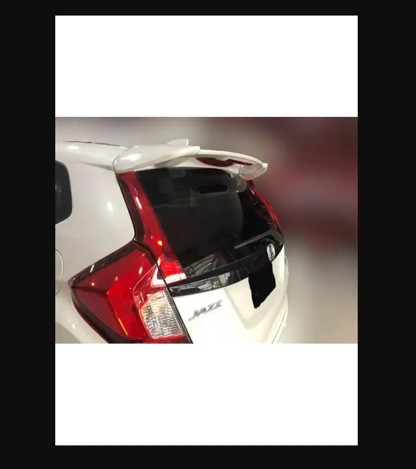 

For Honda Jazz Spoiler 2005 To 2019 Models - Wings Diffuser Bumper Horn Signal Tail Light Spare Parts Tires Chrome Stylish Hood