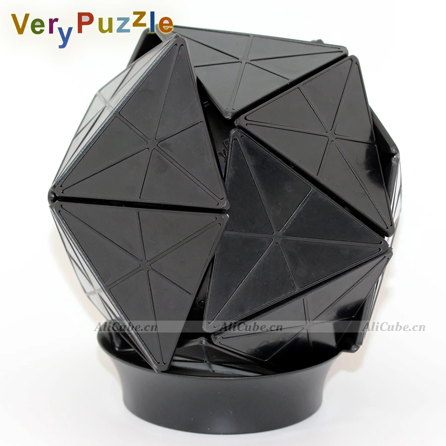 VeryPuzzle 72 ركن فقط Megaminx 12 محور لتقوم بها بنفسك المكعب السحري المهنية لعبة ذكية المنطق اللعب الصعبة تويست لغز