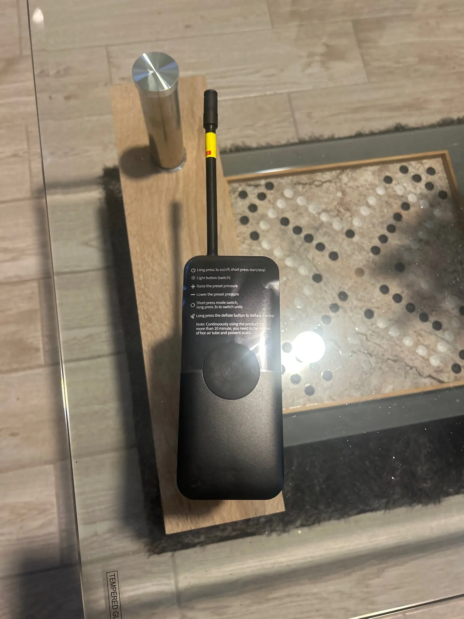 VanVolt AirGo™ Cordless Digital Tyre Inflator - Portable 150 PSI Air Pump photo review