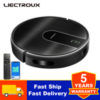 Robot Vacuum Cleaner LIECTROUX N7S-U,Smart Mapping,WiFi App,4000Pa,BLDC Motor,Ideal for Pet Hair,Carpet,Floor