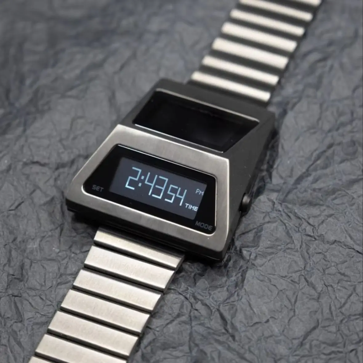BENLYDESIGN ساعات معدنية فريدة من نوعها ساعات سايبر رقمية للرجال ريترو مستقبلية نمط فاسق موضة Led الساعات الإلكترونية S3000 #6