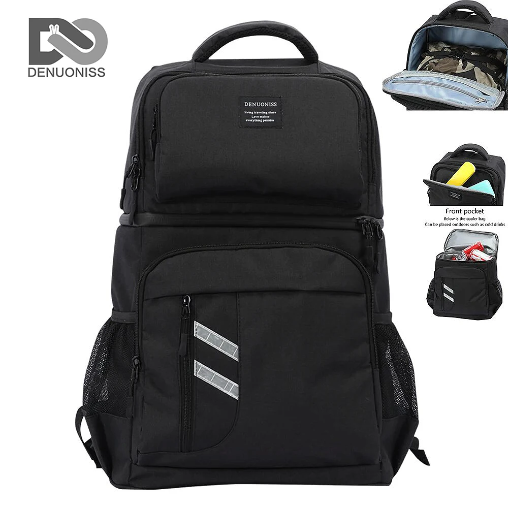 Mochila masculina Denuoniss, bolsa de ombro, melhor mochila de viagem, moda masculina, adolescente, 2024