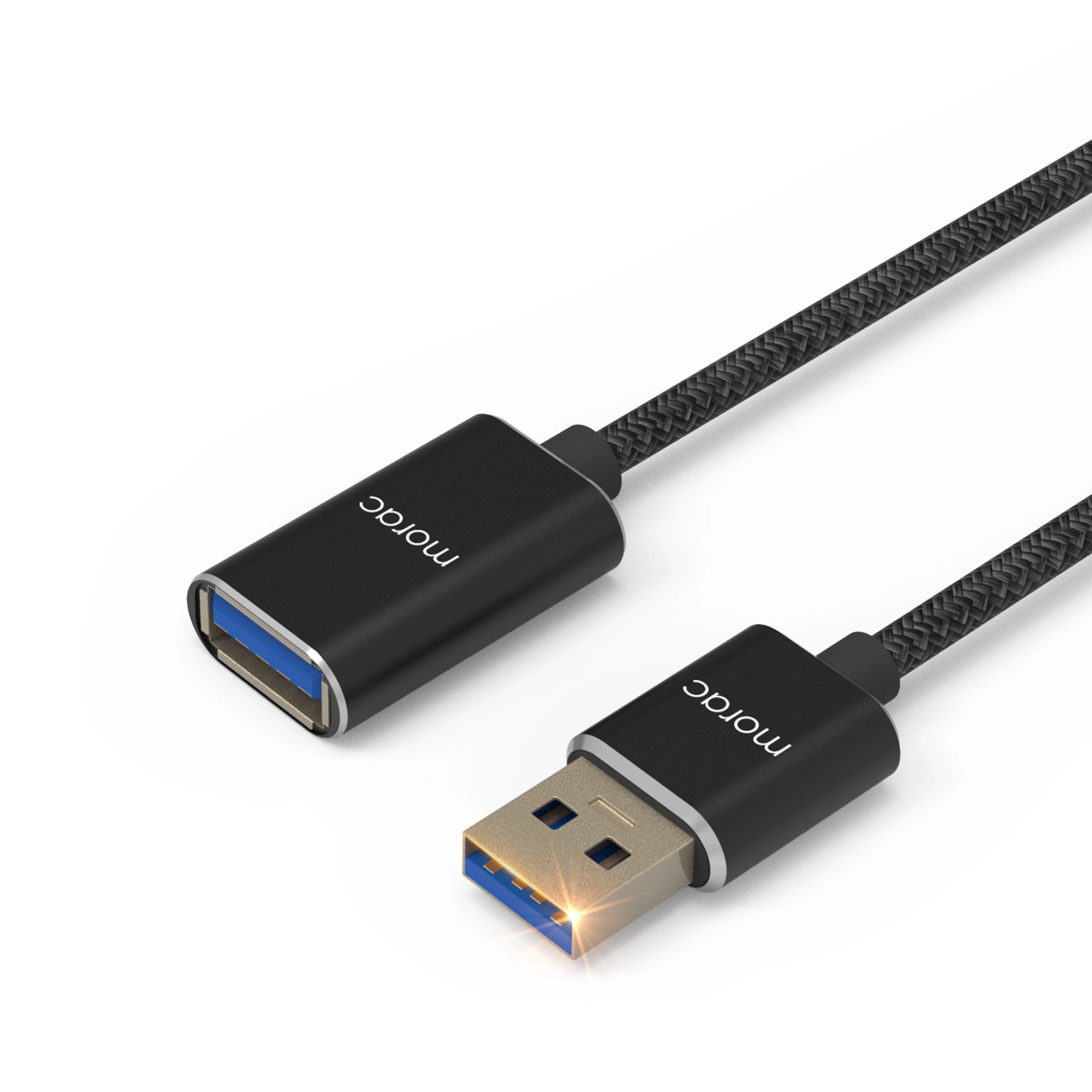 Morac Moak NY Metal fast charge USB 3.0 extension cable 2m MR-USB-NYUU