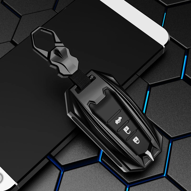 Zink legierung Autos chl üssel Fall Abdeckung für Toyota Land Cruiser Prado Krone tlk Yaris Cross Hilux Innova Rav4 Fortuner Camry 55 50