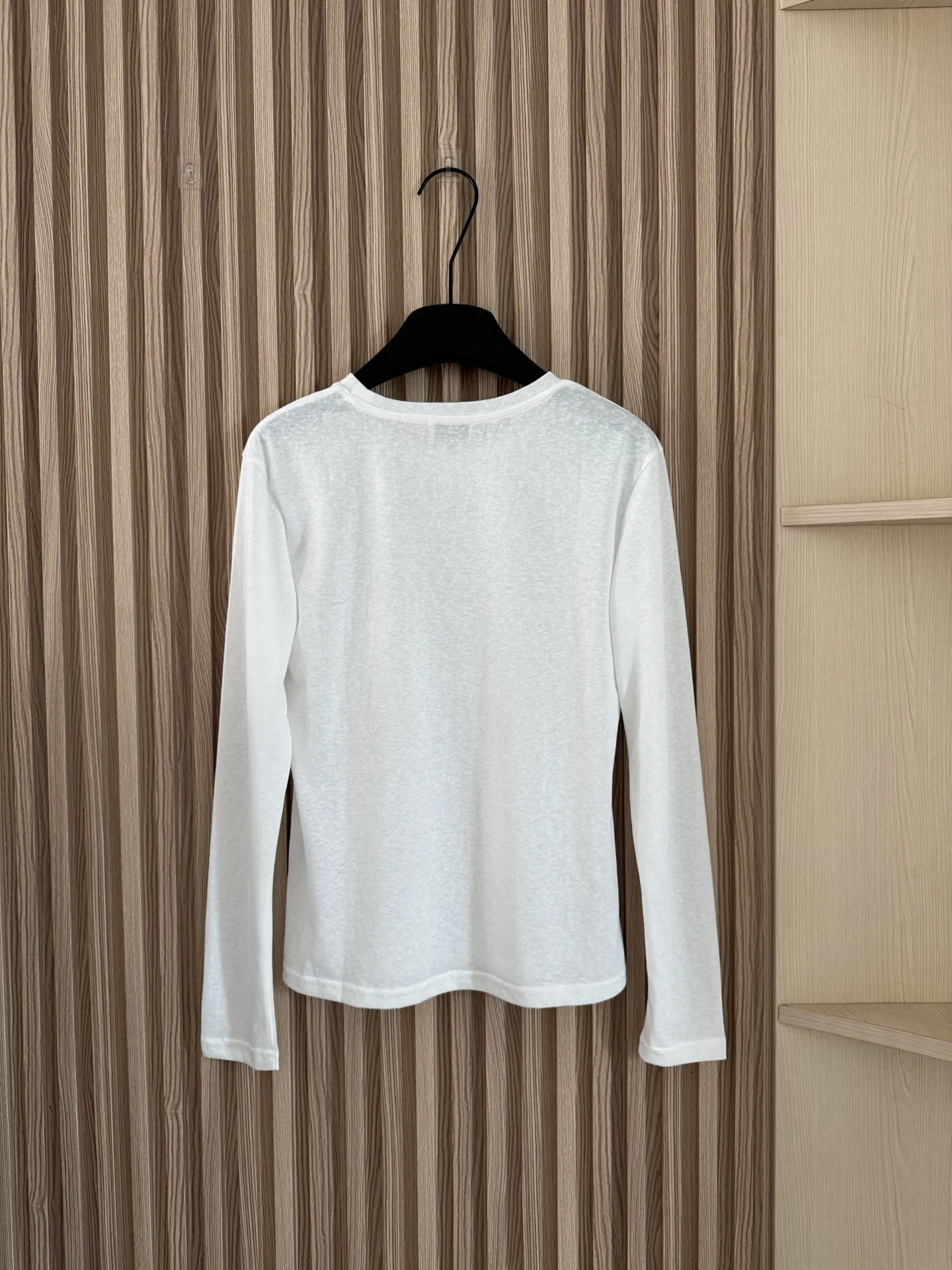 

Early Fall 2025 New Women's Letter Embroidery Casual Long Sleeve T-shirt