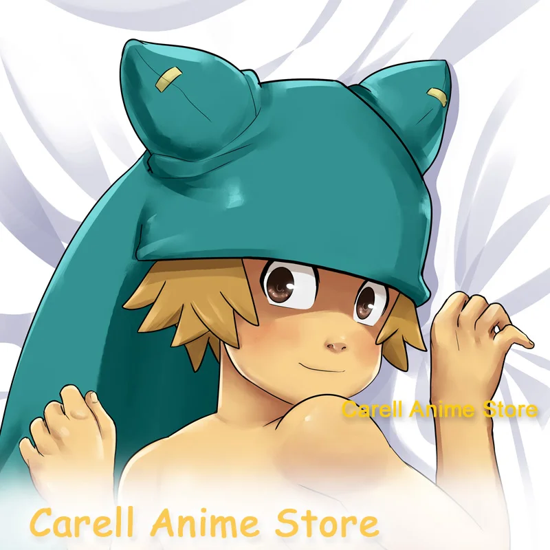 Imagem -02 - Capa de Fronha Anime Dakimakura Impressão Dupla Face Travesseiro de Corpo em Tamanho Real Menino Yugo