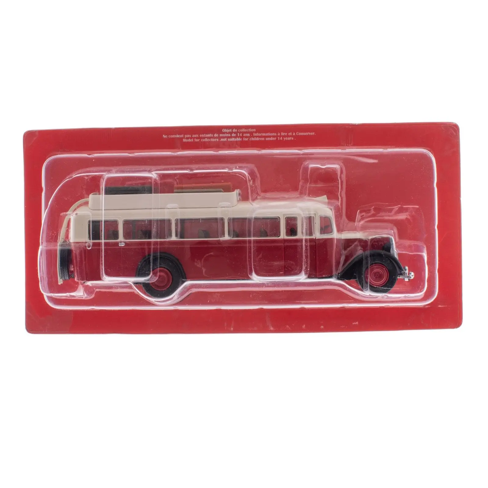 Hachette, Bus Citroën T45 France 1934, Scale 1:43, Diecast Miniature, Autobus & Autocars du Monde Collection without Fascicle, Made by IXO, Original Blister Packaging without Base