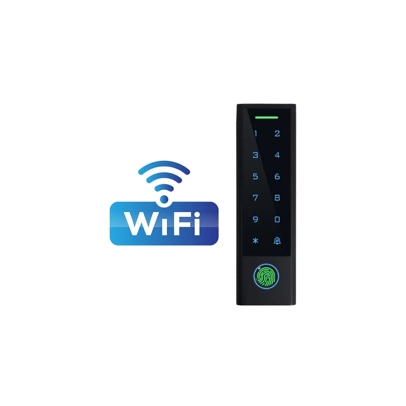 Leshine 1000 Users Touch Keypad Fingerprint WIFI Access Control Remote Password PINs Cards Unlock Tuya APP for iOS Android