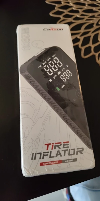 VanVolt AirGo™ Cordless Digital Tyre Inflator - Portable 150 PSI Air Pump photo review