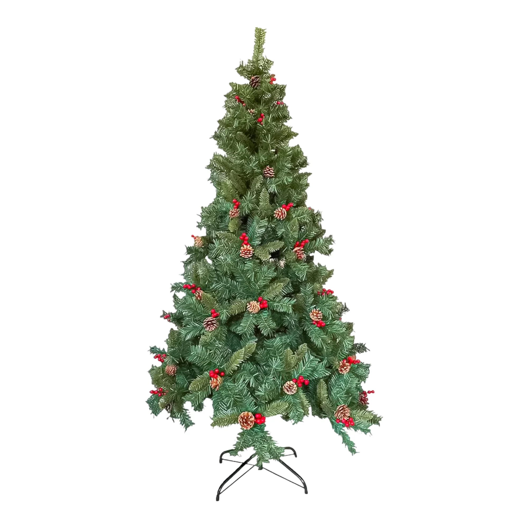 Artificial Christmas tree Metal Leafy stand stand with pineapples