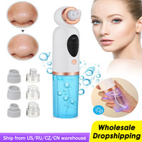 Blackhead Remover Pore Vacuum Face Cleaner Electric Pimple Black Head Removal USB Rechargeable Water Cycle Facial Cleaning Tools