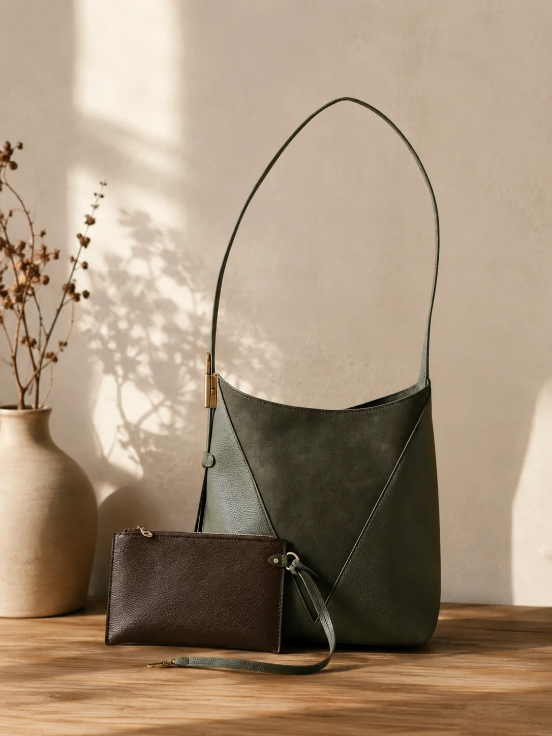Fashion New Luxury Women'S Bag 24X28X16CM Portable Large Capacity Bucket Bag Shoulder Bag Without Box
