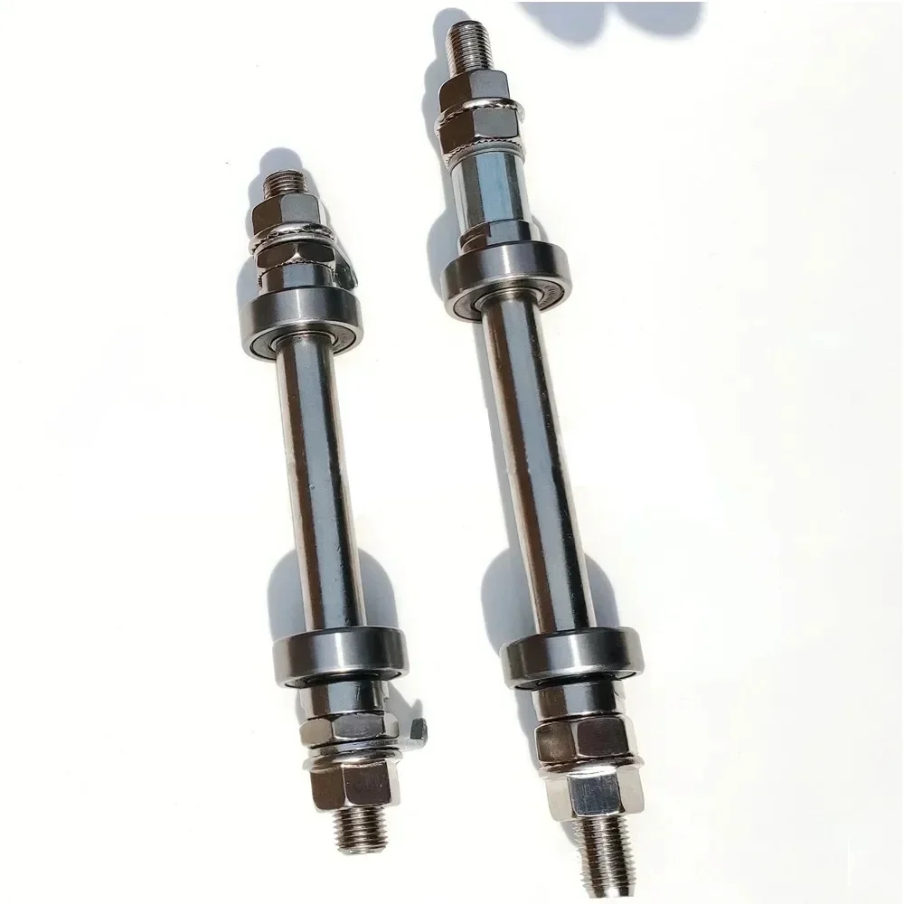 AliExpress Bike Wheel Hub Axle Front Rear Solid Shaft Lever Mountain Bike Paired Bearing Solid Spindle Shift Shaft Bicycle Accessories
