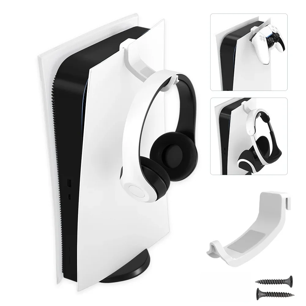 Support de crochet pour écouteurs PS5, pour Console de jeu PlayStation 5, support suspendu, support de rangement pour casque, accessoires pour écouteurs