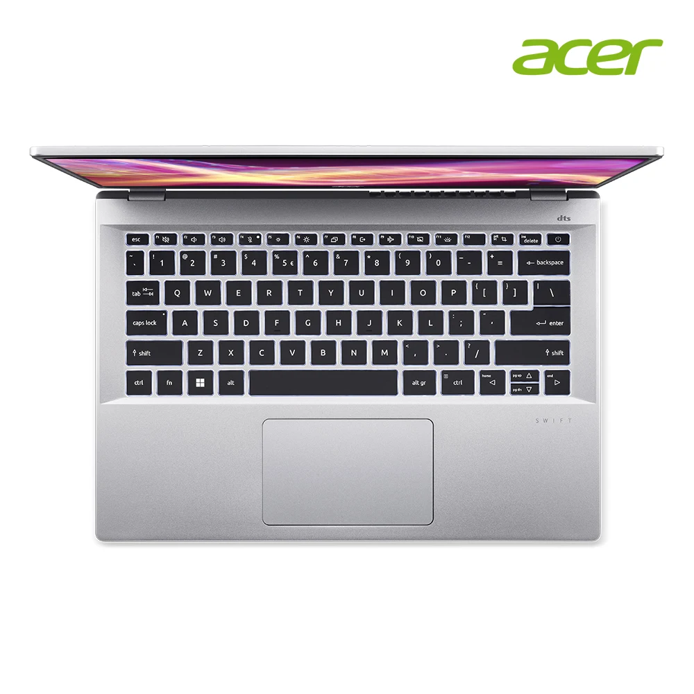 لابتوب [Warmung]-acer swift go 14 ، oled ، (من من من من من من من نوع 16 جيجابايت/جيجابايت) ، wqxga + ، 14 بوصة ، nits ، أو os غير مشمول