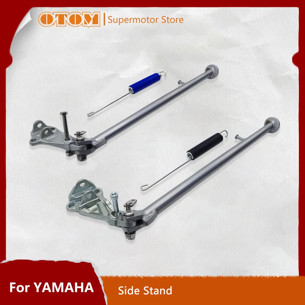 Motorcycle Accessories Kickstand Side Stand Kit Footrest Bracket Dirt Bike For YAMAHA YZ125X YZ250X YZ250FX YZ450FX WRF250/450