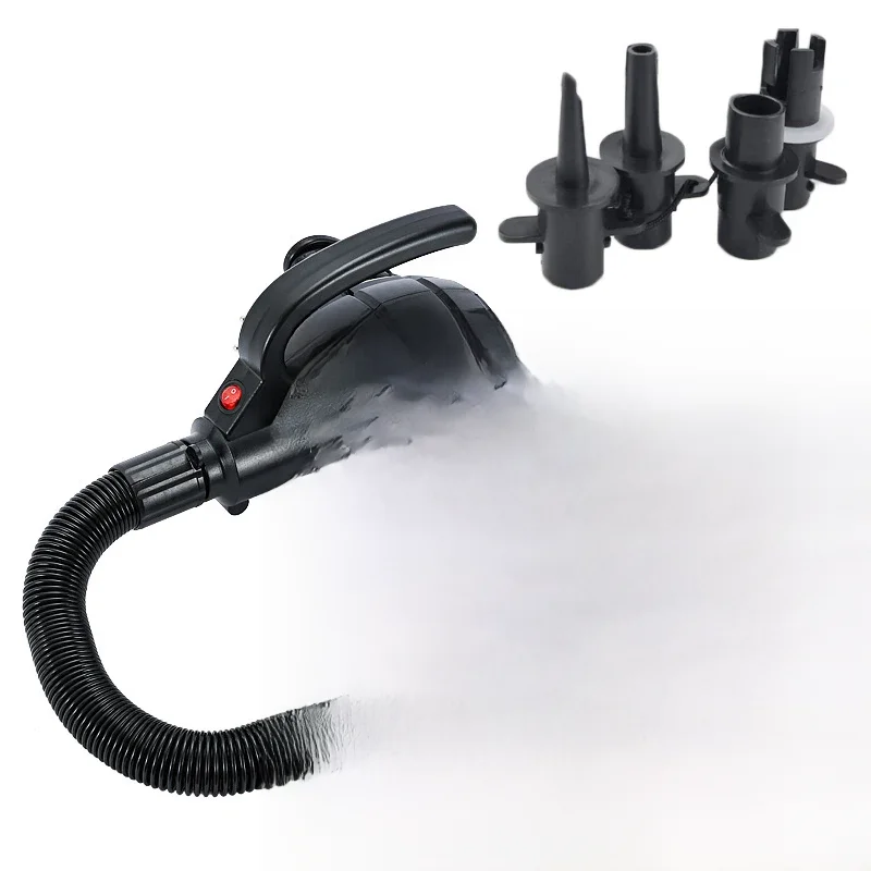 220V 600W Car Air Compressor Portable Air Pump Air Mat Grenade Pump For Tumbling Inflatable Pump For Home Air Bed Air Track Pump