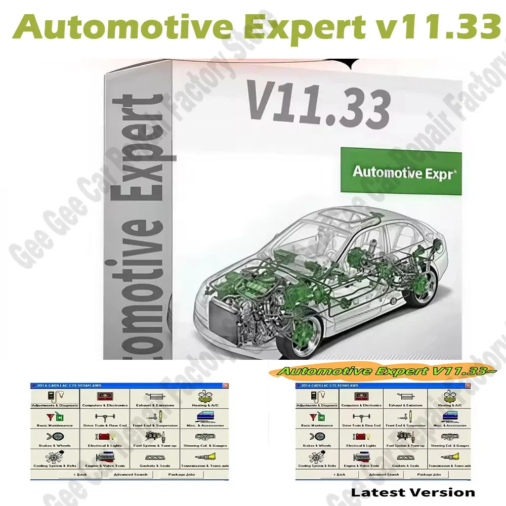 

Automotive Expert V11.33 obd2 scanner Car Repair Software Car Maintenance Tool Best Shop Management Software TIME Unexpire Patch