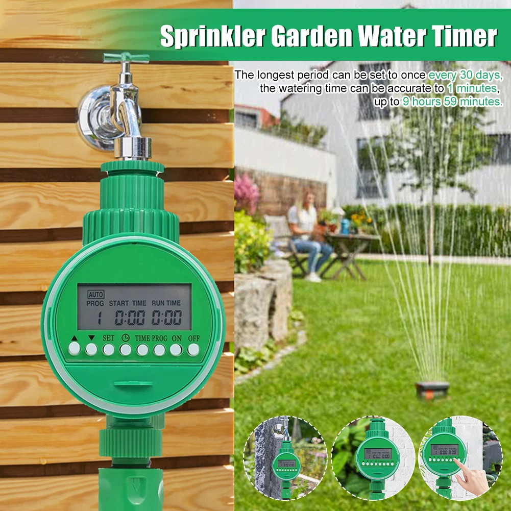 Tap Hose Sprinkler Garden Water Timer Digital Programmable Controller Automatic Mannual Home Garden Irrigation Timing System