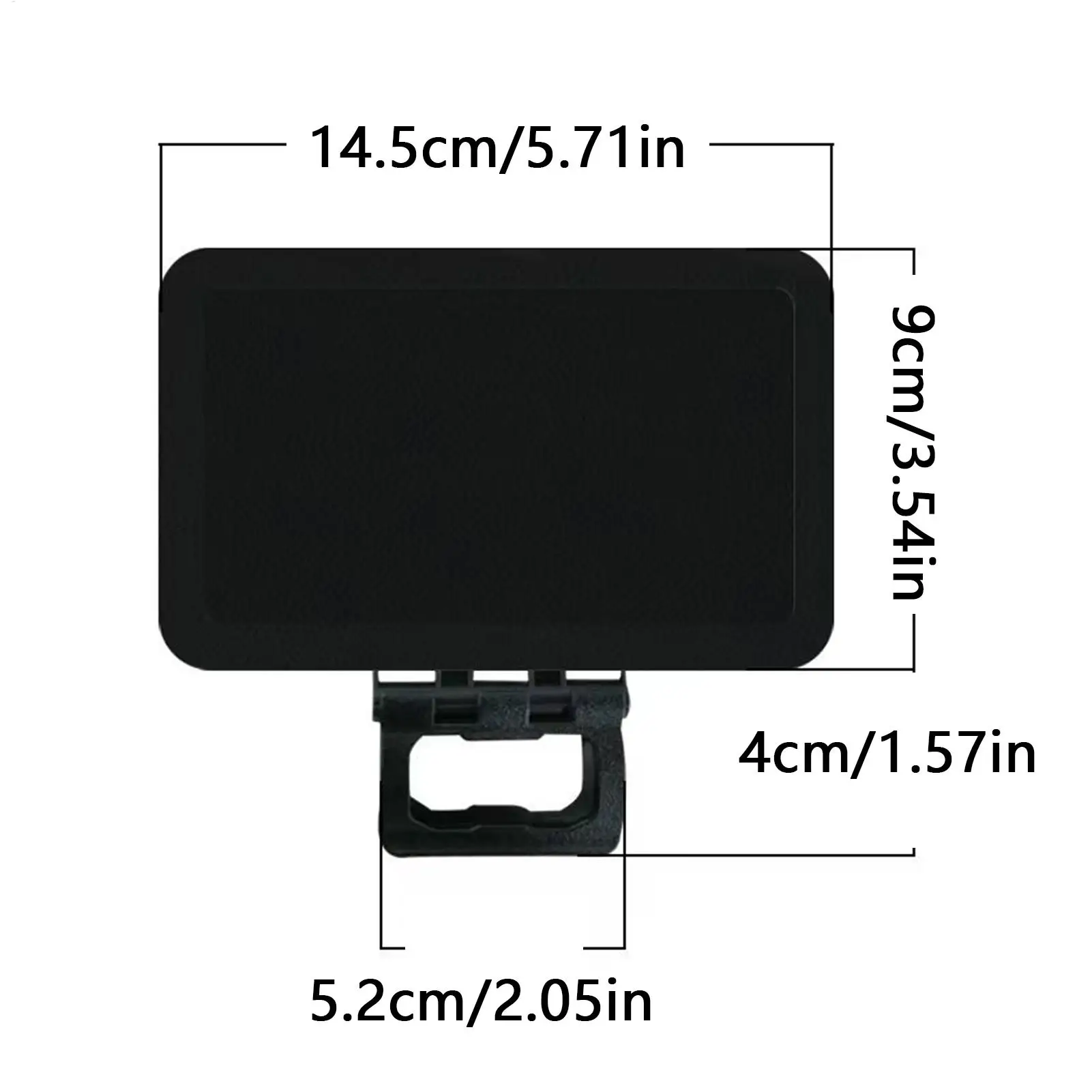 Picture 7: Mobile phone sunshade cover. Foldable, high-efficiency anti-glare mobile phone universal protective panel.
