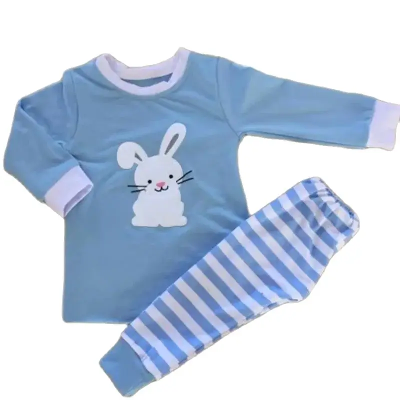 

New Fashion Easter Pajamas Baby Bunny Clothes Girls Clothing Sets