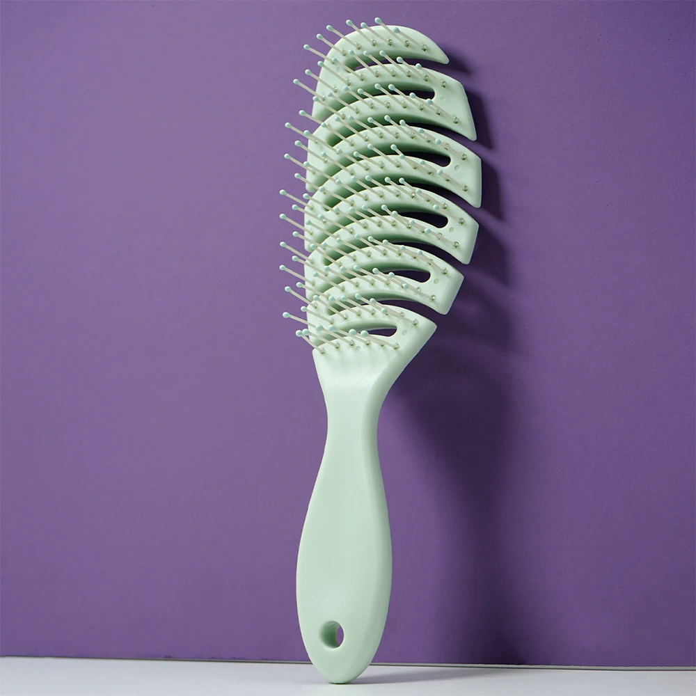 Hollow Out Hair Brush Scalp Massage Combs Hair Styling Detangler Hairbrush Fast Blow Drying Detangling Tool Wet Dry Curly Hair