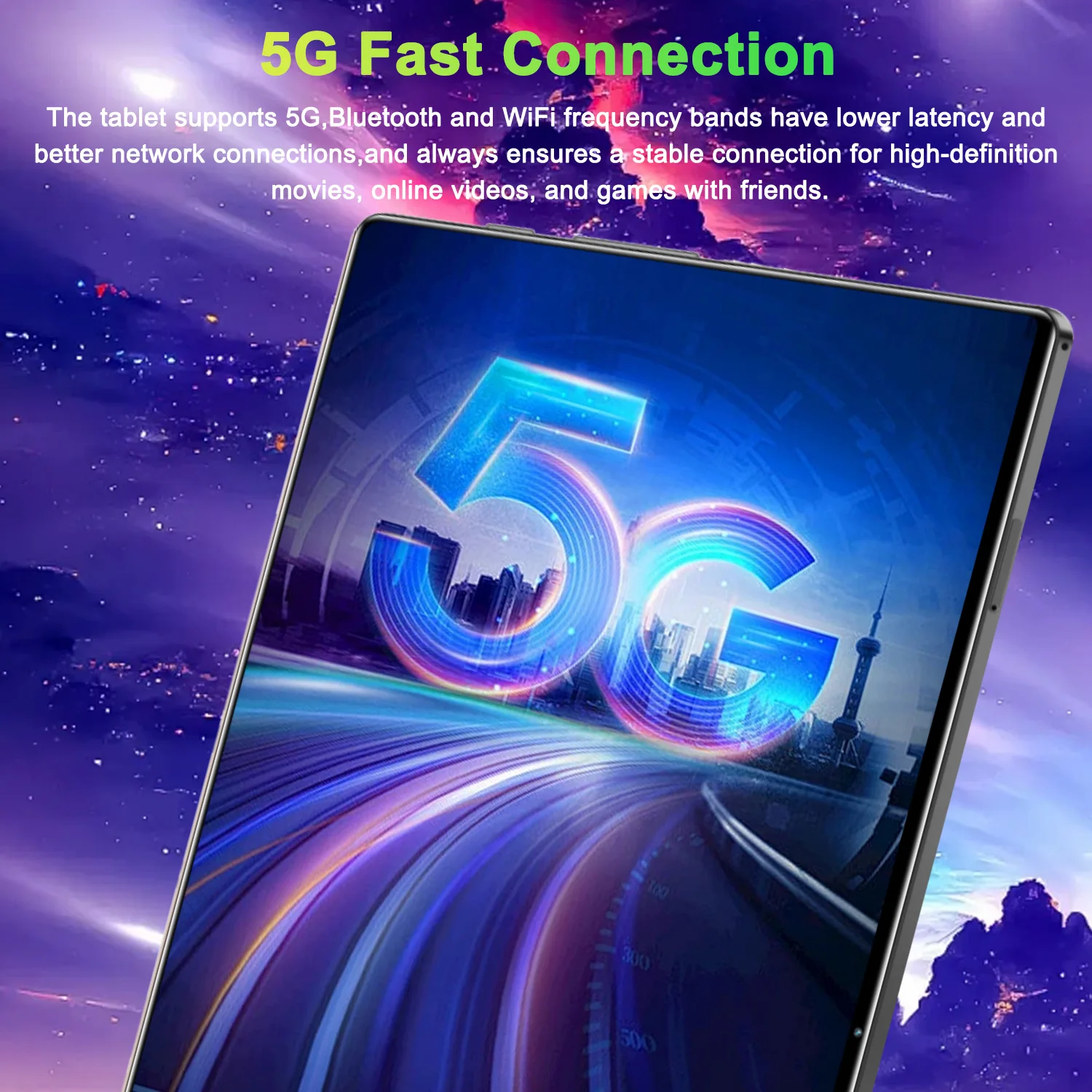 2026 Original Tablet 10.36 inch 20000mah Android 13 Global 16GB 1TB 5G Dual SIM WIFI 14 Core HD Full Screen Network Global GPS