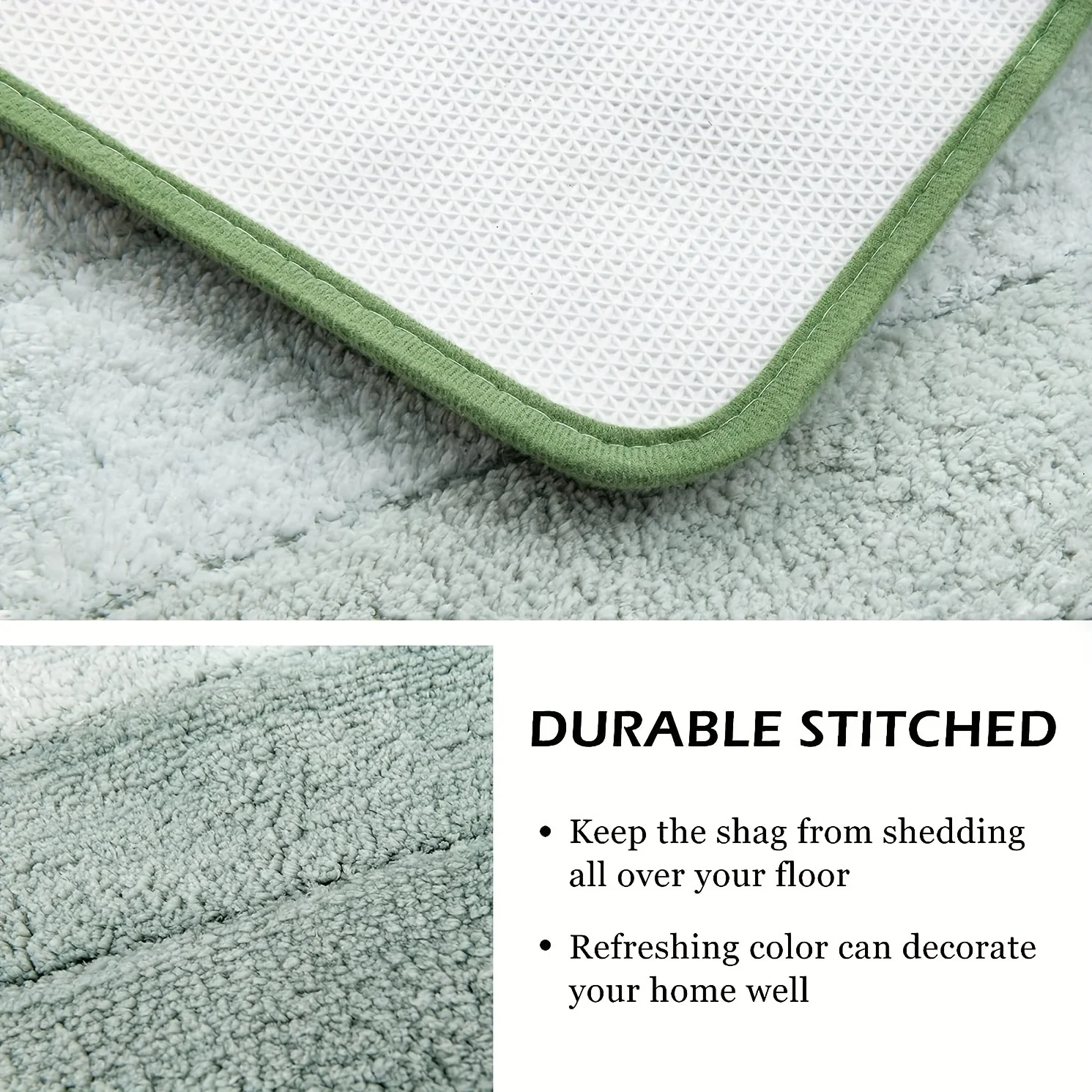 Luxury Bathroom Rugs Non Slip Ultra Water Absorbent Quick Dry Machine Washable For Bathroom Bedroom Living Room Door Mat