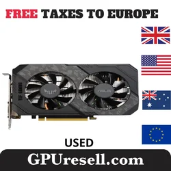 2024 Used ASUS TUF GTX 1660 super 6GB GAMING Video Cards GPU Graphic Card GTX 1660S 6G