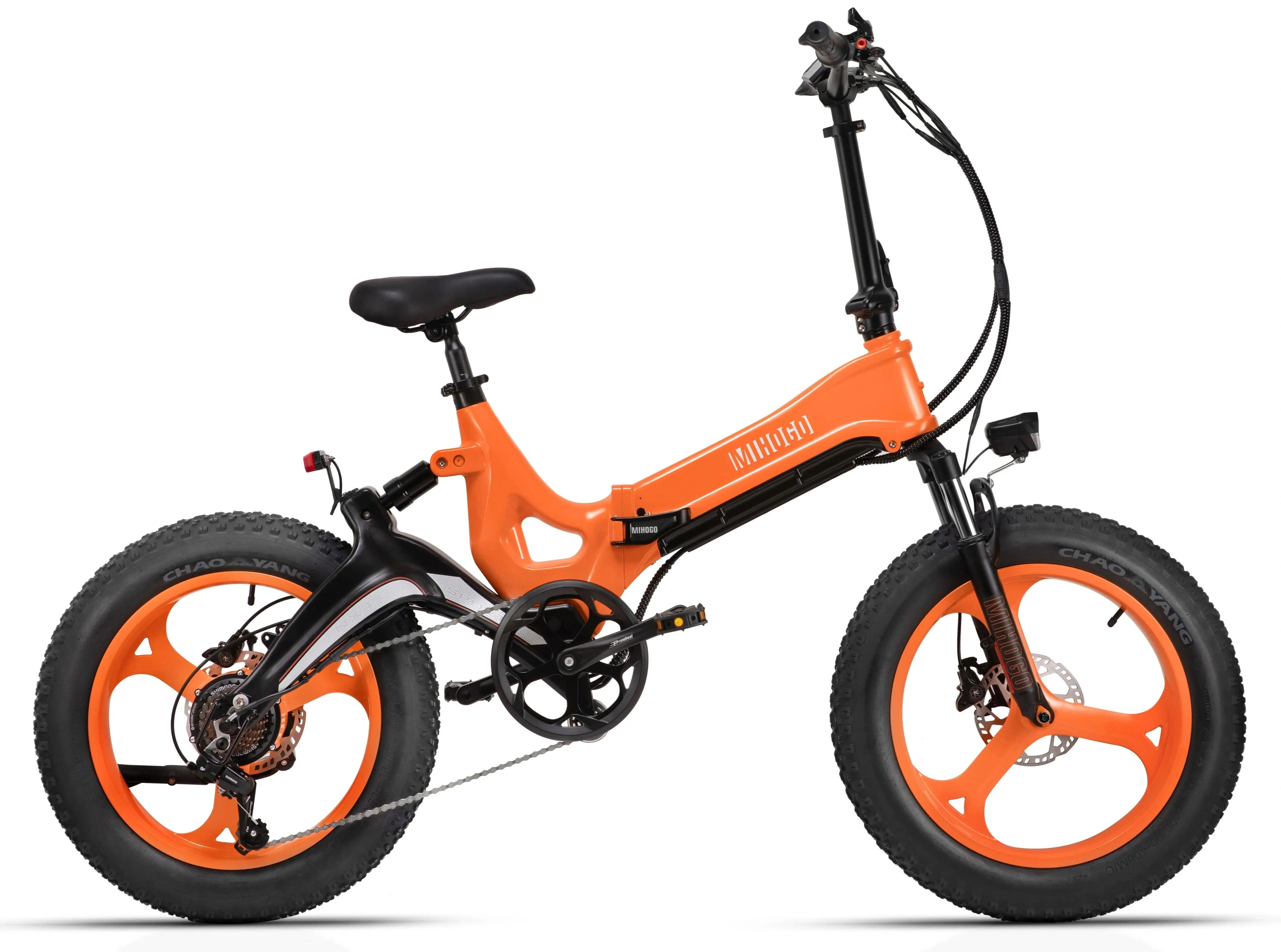 MIHOGO NX max Adult Electric Bicycle, 750W city ebike, 48V 12.8AH E-bike, 20-Fat Tire Foldable Electric Bike image 2