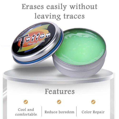 Imagen 2 del producto 5/12/24/48 Uds crema para el cuidado posterior del tatuaje cuidado Natural crema curativa loción bálsamo Gel tatuaje reparación de la piel ungüento de recuperación